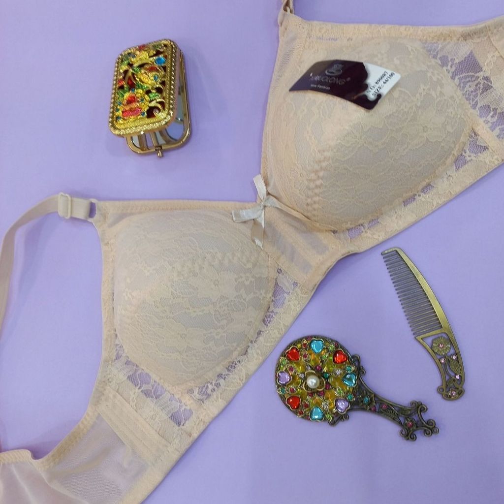 خرید اینترنتی سوتین گیپور اسفنجی 