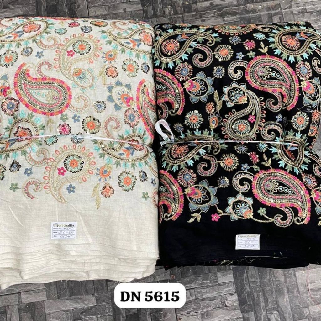 خرید آنلاین لینن سوزندوزی DN 5615