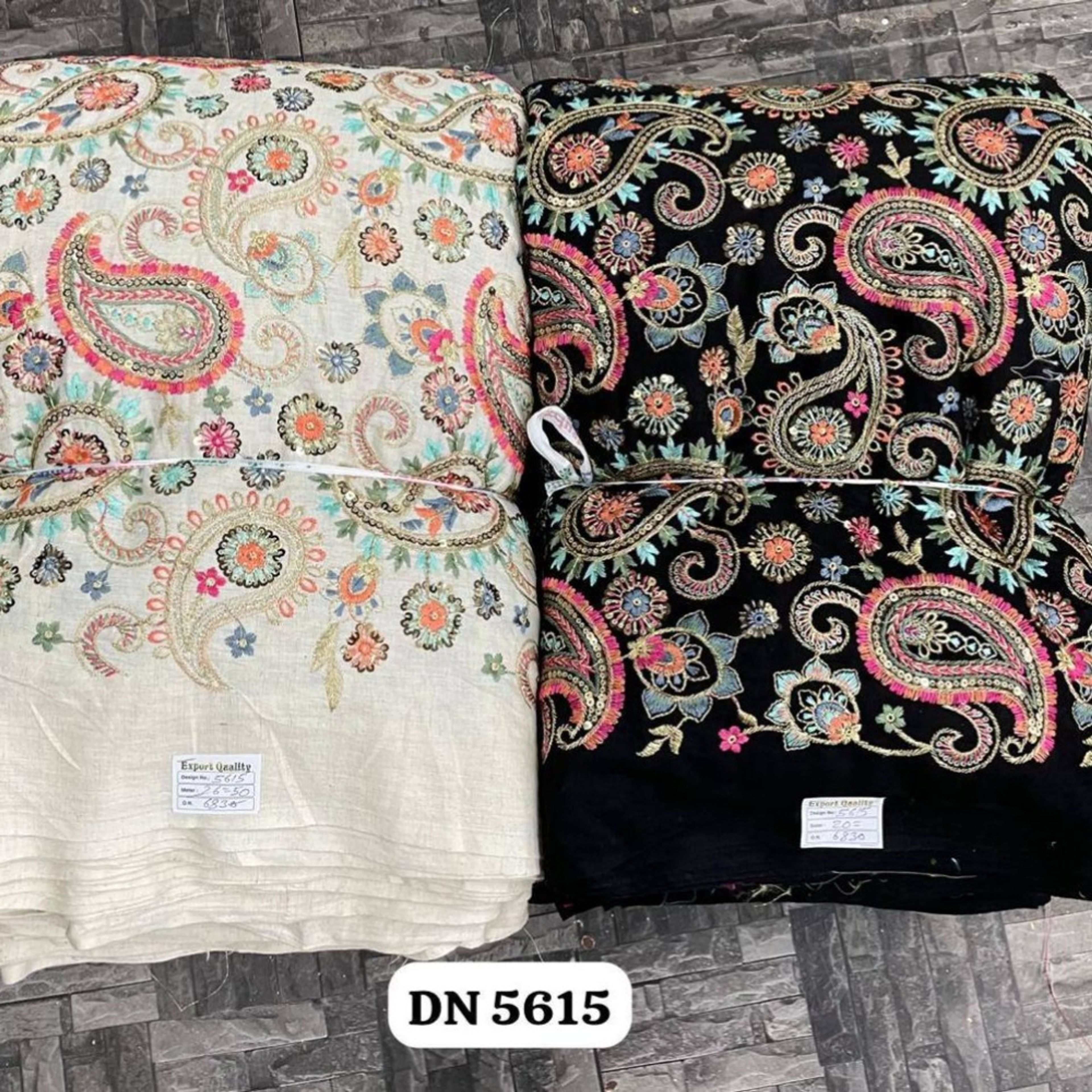 خرید آنلاین لینن سوزندوزی DN 5615