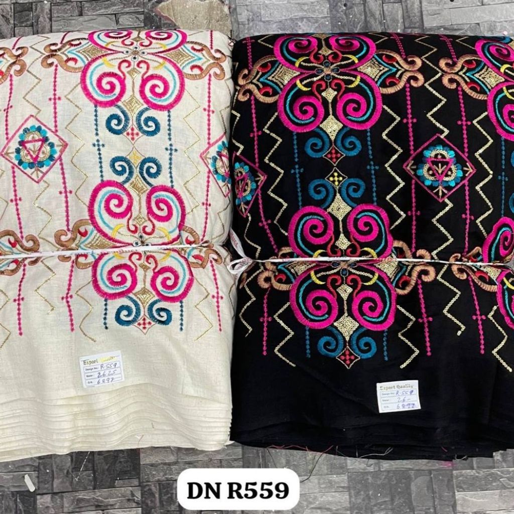 فروش اینترنتی لینن سوزندوزی DN R559