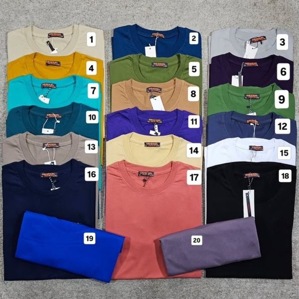 تیشرت مردانه ساده سایز 3x