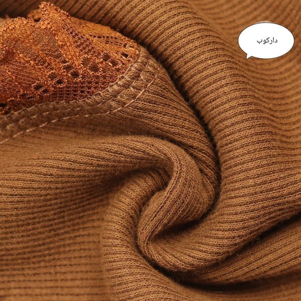 تاپ یقه گرد گیپوری کد 7410
