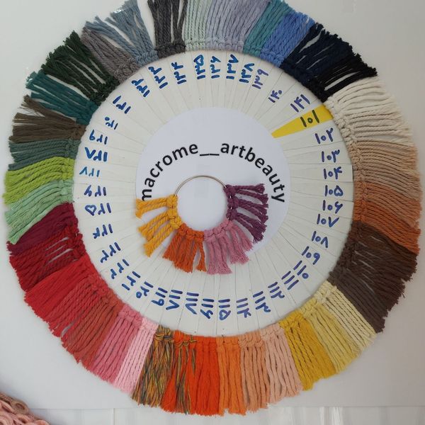 دیوارکوب برگ مکرومه و کنف ترکیبی مدل سنتی