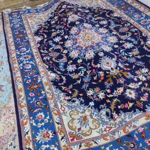 فرش دستبافت جفت 6متری طرح تبریز کد 05