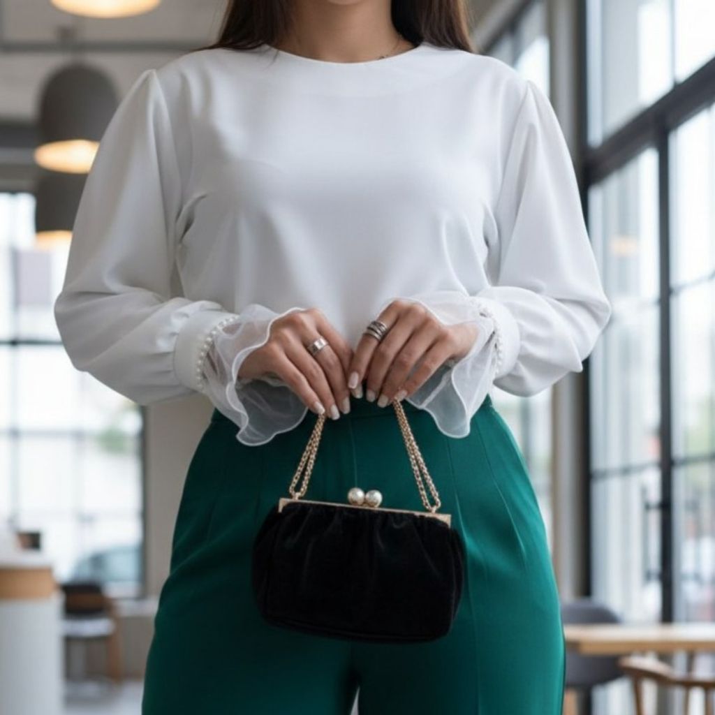 مشخصات شومیز مچ توری زنانه کد 2424