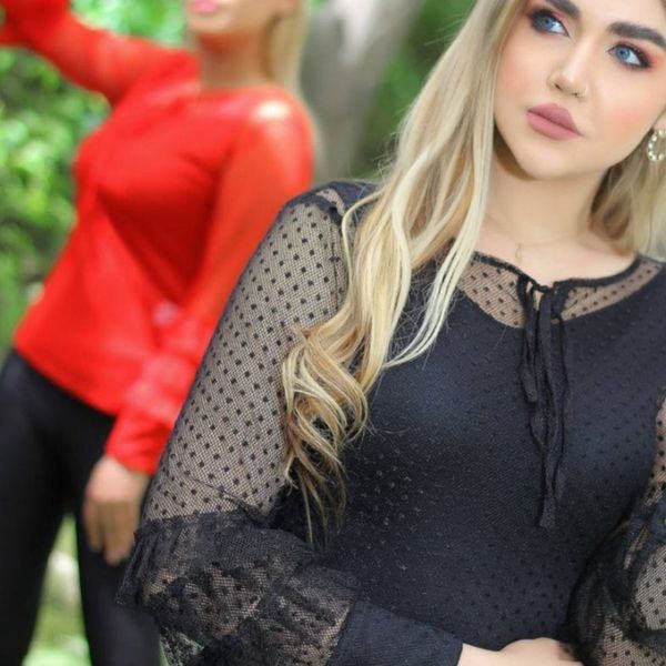 بلوز مجلسی دخترانه کد 7895