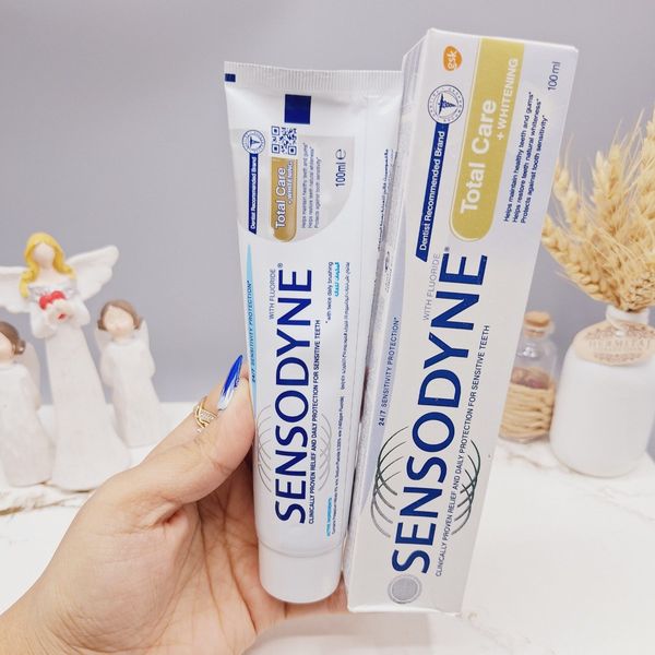 خمیر دندان سفید کننده سنسوداین ‏sensodyne با محافظ