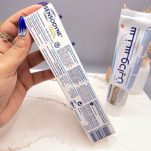 خرید آنلاین خمیر دندان سفید کننده سنسوداین ‏sensodyne با محافظ