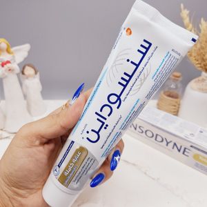 خرید اینترنتی خمیر دندان سفید کننده سنسوداین ‏sensodyne با محافظ