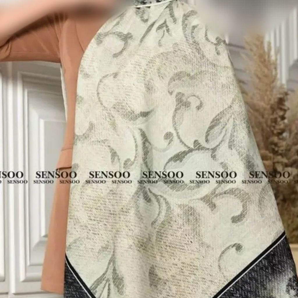 فروش اینترنتی روسری حریر قواره 140 دور دوز 