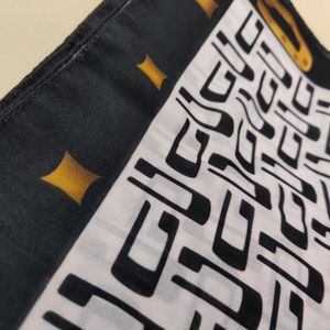 مینی اسکارف نخی دور دوز