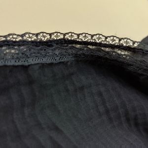 خرید اینترنتی شال پلیسه دور دانتل