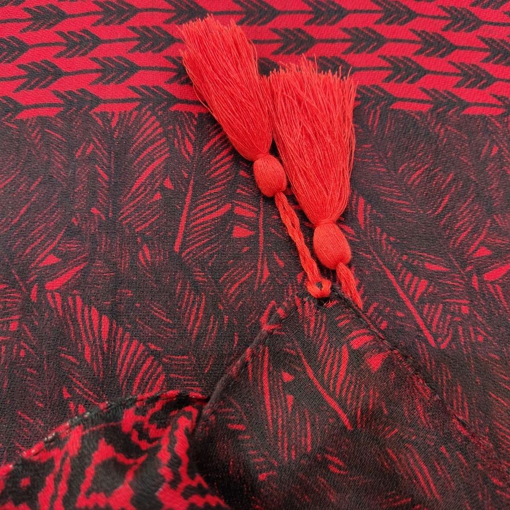 فروش اینترنتی شال صابونی منگوله دار