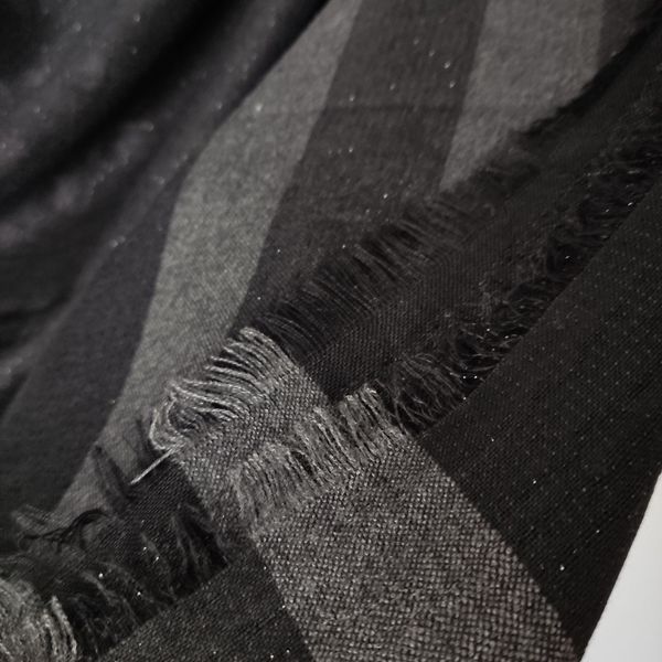 روسری مشکی لمه قواره 140