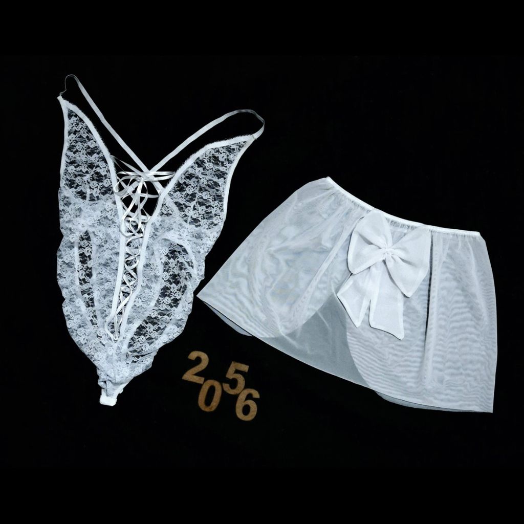 فروش اینترنتی لباس خواب سایز بزرگ عروس Violetta کد 2056