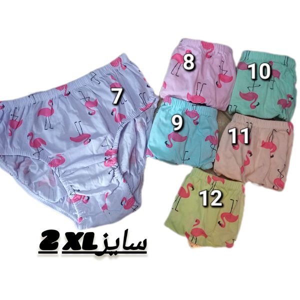 شورت نخی سایز2xlکد 424