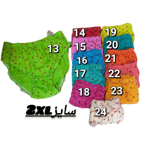 شورت نخی سایز2xlکد 424