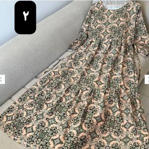 خرید آنلاین مانتو زنانه پیراهن بلند زنانه فری سایز پرفروش