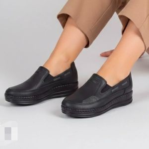 فروش اینترنتی کفش طبی اداری زنانه مناسب خارپاشنه ضد شوک دست دوز