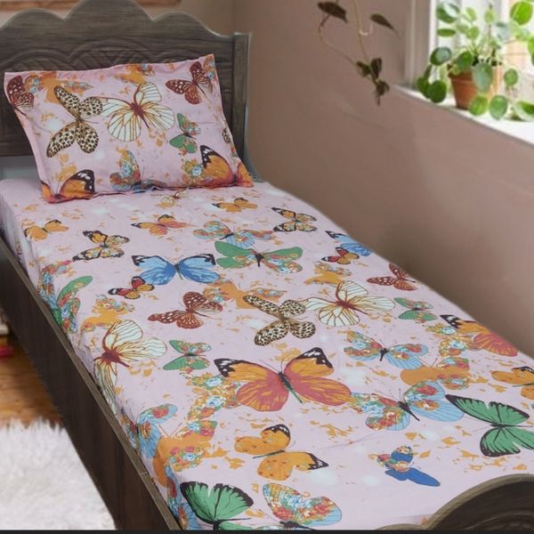 روتختی نیم ست یک نفره طرح پروانه