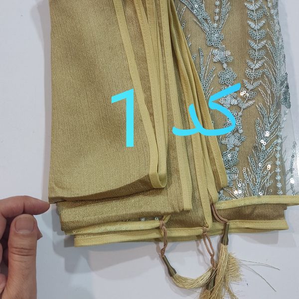 شال زنانه مجلسی پولکی کد 002