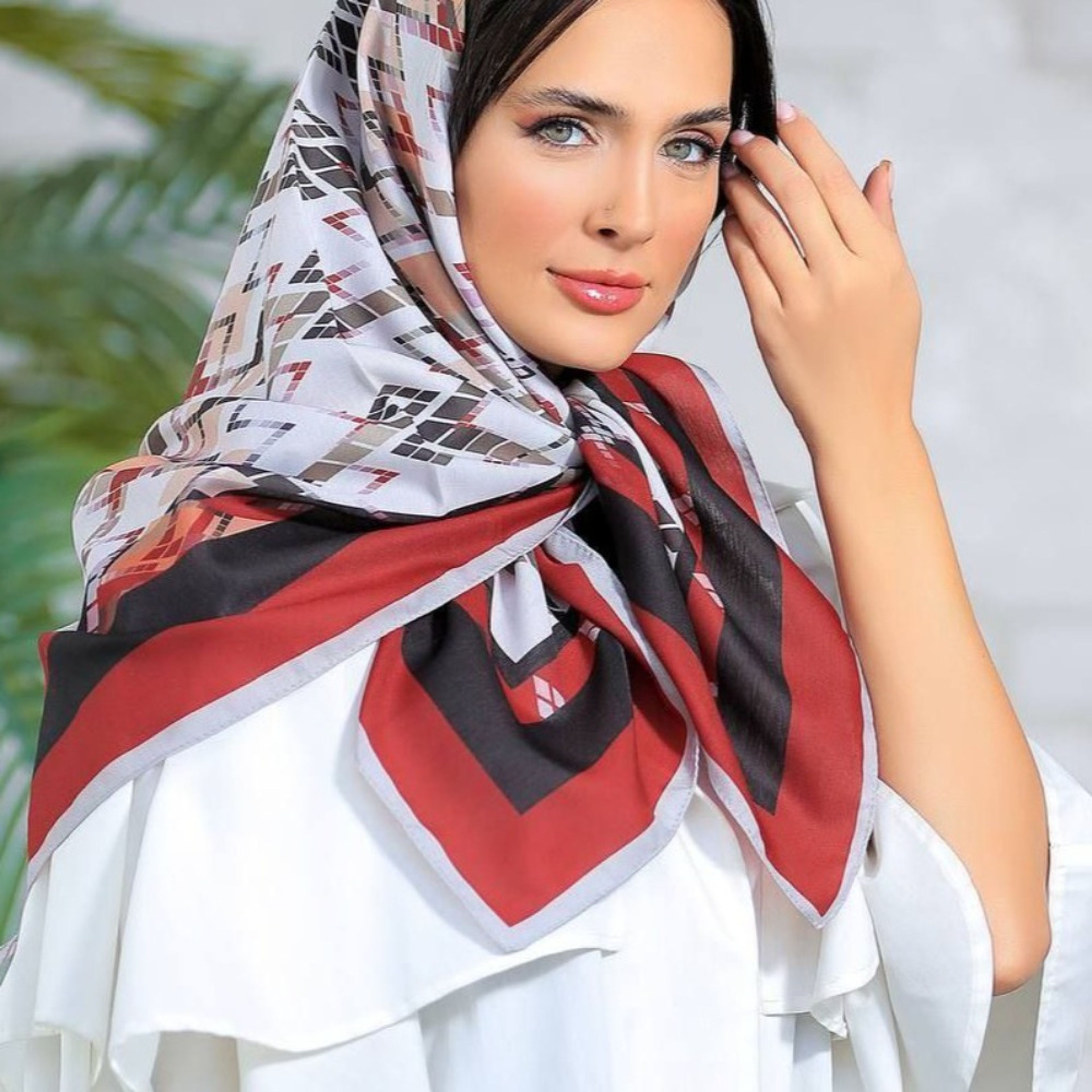 قیمت ارزان مینی اسکارف کد 004