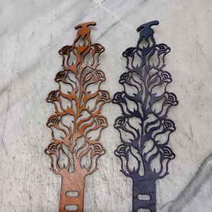 دستبند زنانه چرم طبیعی طرح اسلیمی کد 1478