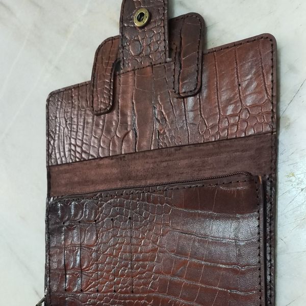 کیف دستی زنانه چرم طبیعی کد 02