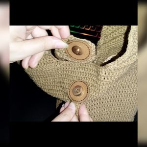 فروش اینترنتی کیف کاموایی با آستر ی