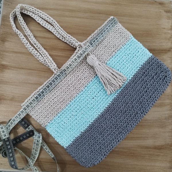 کیف مکرومه باکلاس سایز بزرگ