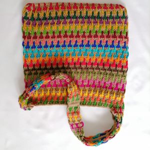 خرید اینترنتی کیف زنانه طرح رنگین کد 10