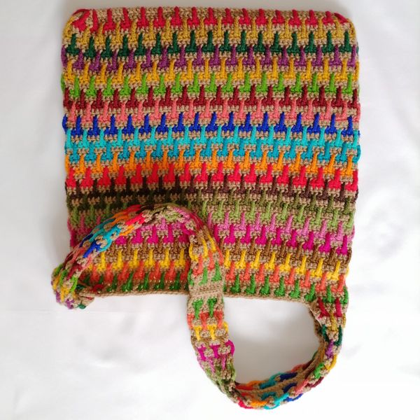 کیف زنانه طرح رنگین کد 10