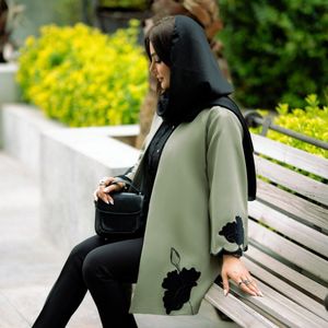 مشخصات مانتو مزونی آستین دالبری