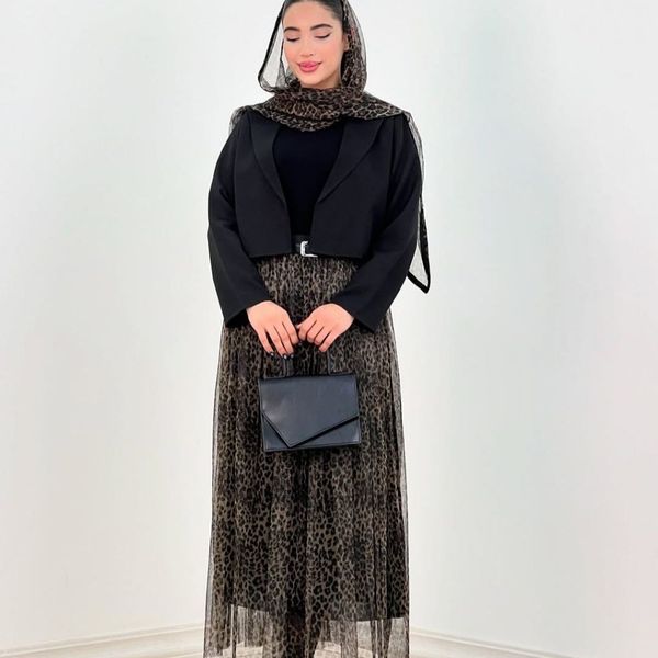 ست سه تیکه کت دامن شال رونیا