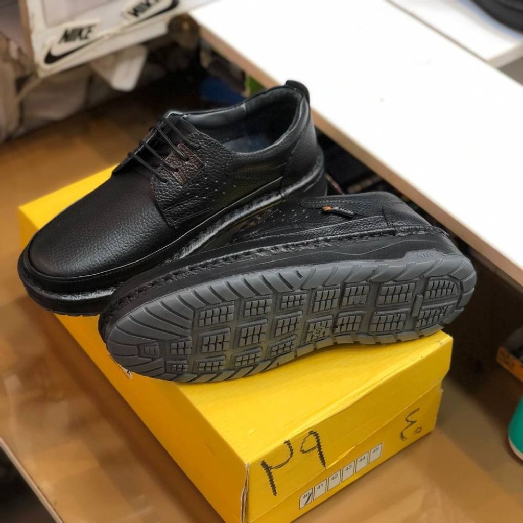 قیمت کفش کلارک چرم طبی مردانه رنگ مشکی