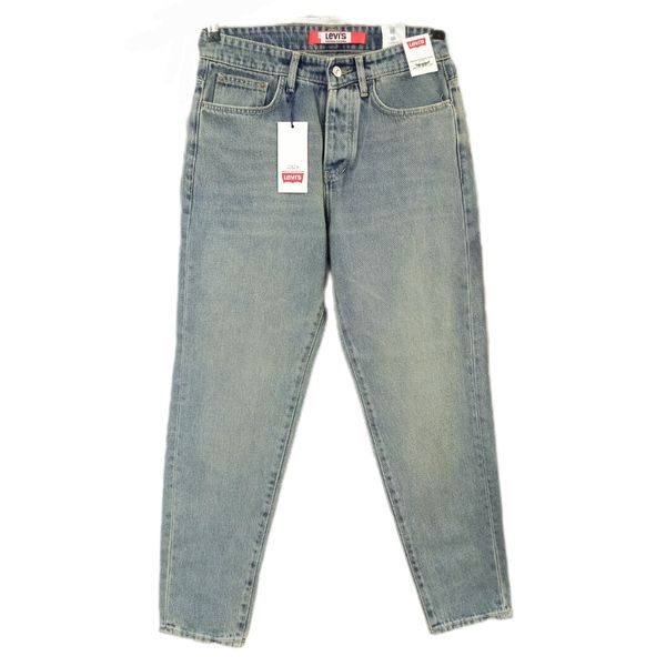 شلوار جین مردانه مام فیت ابی کثیف