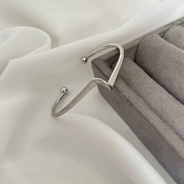 بنگل النگویی استیل آبکاری نقره ای و طلایی