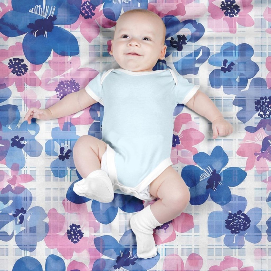 قیمت ارزان پارچه مخمل پارچه باما طرح چارخونه کد 5013001