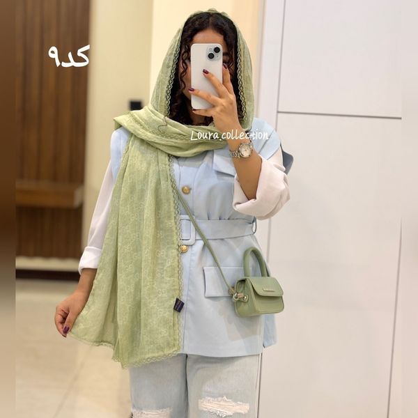 شال دور دانتل سنگشور گوچی وارداتی