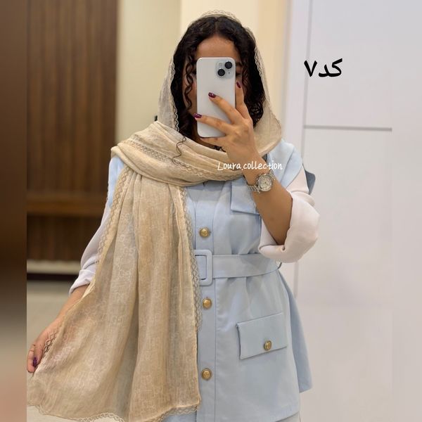 شال دور دانتل سنگشور گوچی وارداتی