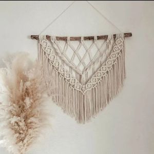 خرید انلاین دیوارکوب اویز مکرومه مدل غروب