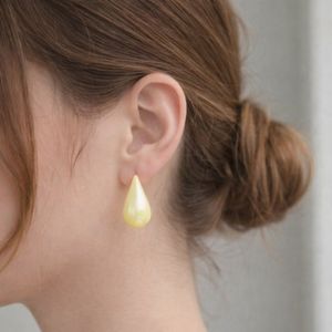 فروش اینترنتی گوشواره اشکی نیکلی رنگهای پاستیلی