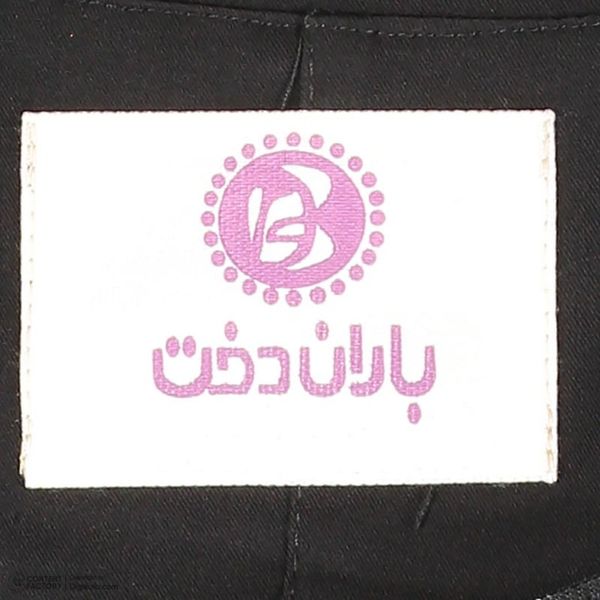 مانتو شلوار اداری باران دخت مدل یقه ایستاده کد 9099