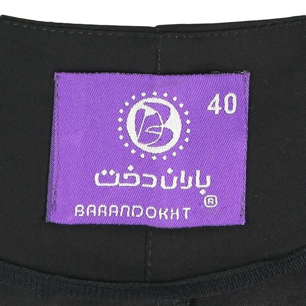 مانتو شلوار اداری باران دخت مدل دکمه مخفی کد 1785