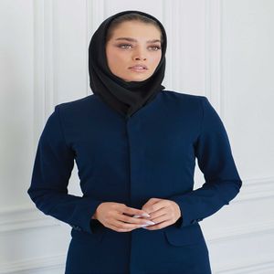 خرید اینترنتی قیمت مانتو شلوار اداری باران دخت مدل دکمه مخفی کد 1785