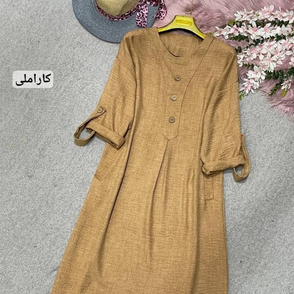 پیراهن کفتان شانتون🍃