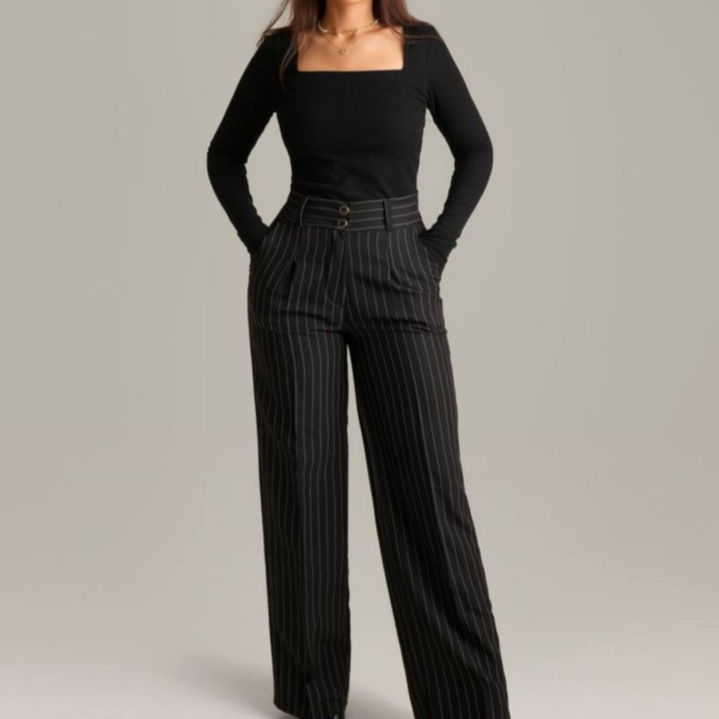 مشخصات شلوار واید کرپ باربی کجراه 0023