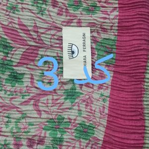 فروش اینترنتی شال زنانه پلیسه طرح گل کد 0025