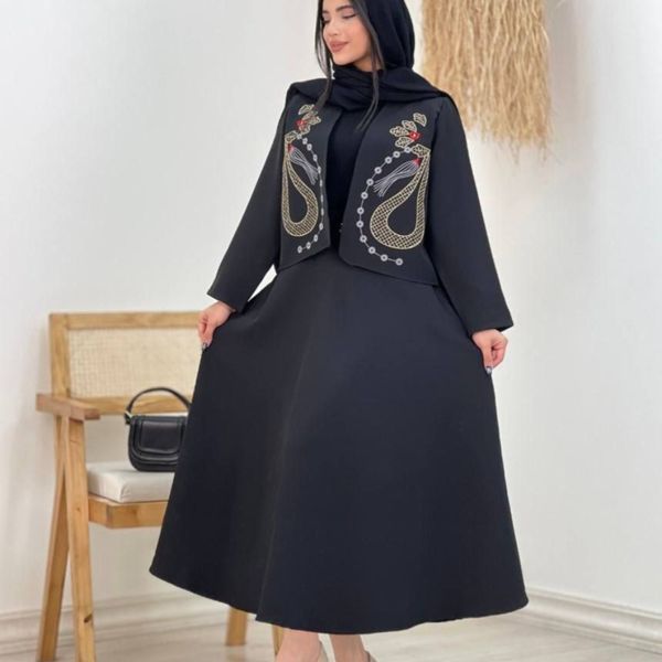 کت دامن گلدوزی  کد 4836