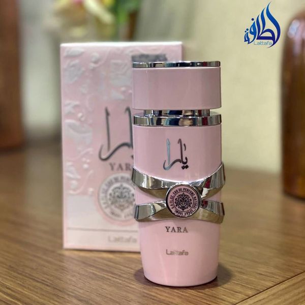 عطر ادکلن زنانه لطافه یارا (Lattafa Yara) - اورجینال با هولوگرام 3 بعدی